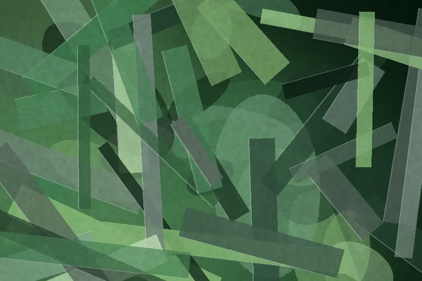 Smaragd áramlása - nyugodt hangulatú absztrakt festmény, olívazöld és krémfehér színvilággal, vegyes technikájú festmény 90 x 60 cm