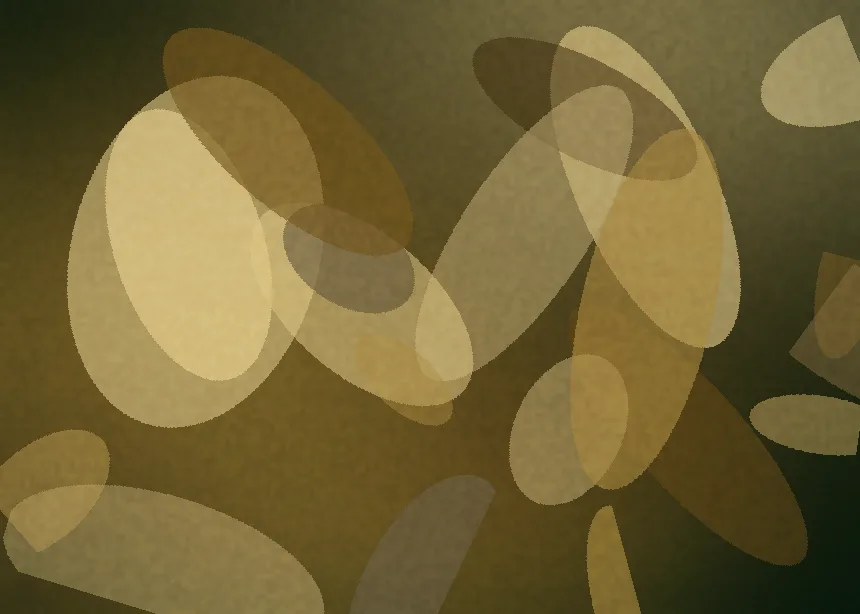 Szféra terei - letisztult hangulatú absztrakt festmény, pezsgőarany és homok színvilággal, akril festmény 70 x 50 cm